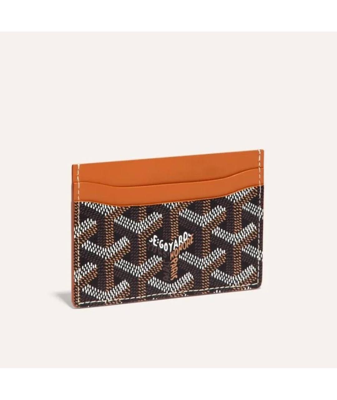 GOYARD Коричневый кардхолдер, фото 3
