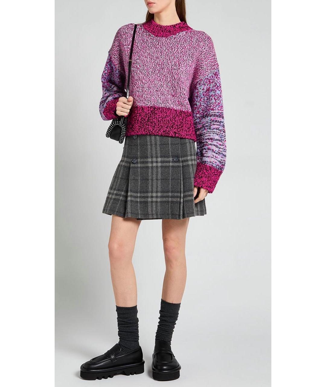 LOEWE Розовый хлопковый джемпер / свитер, фото 2