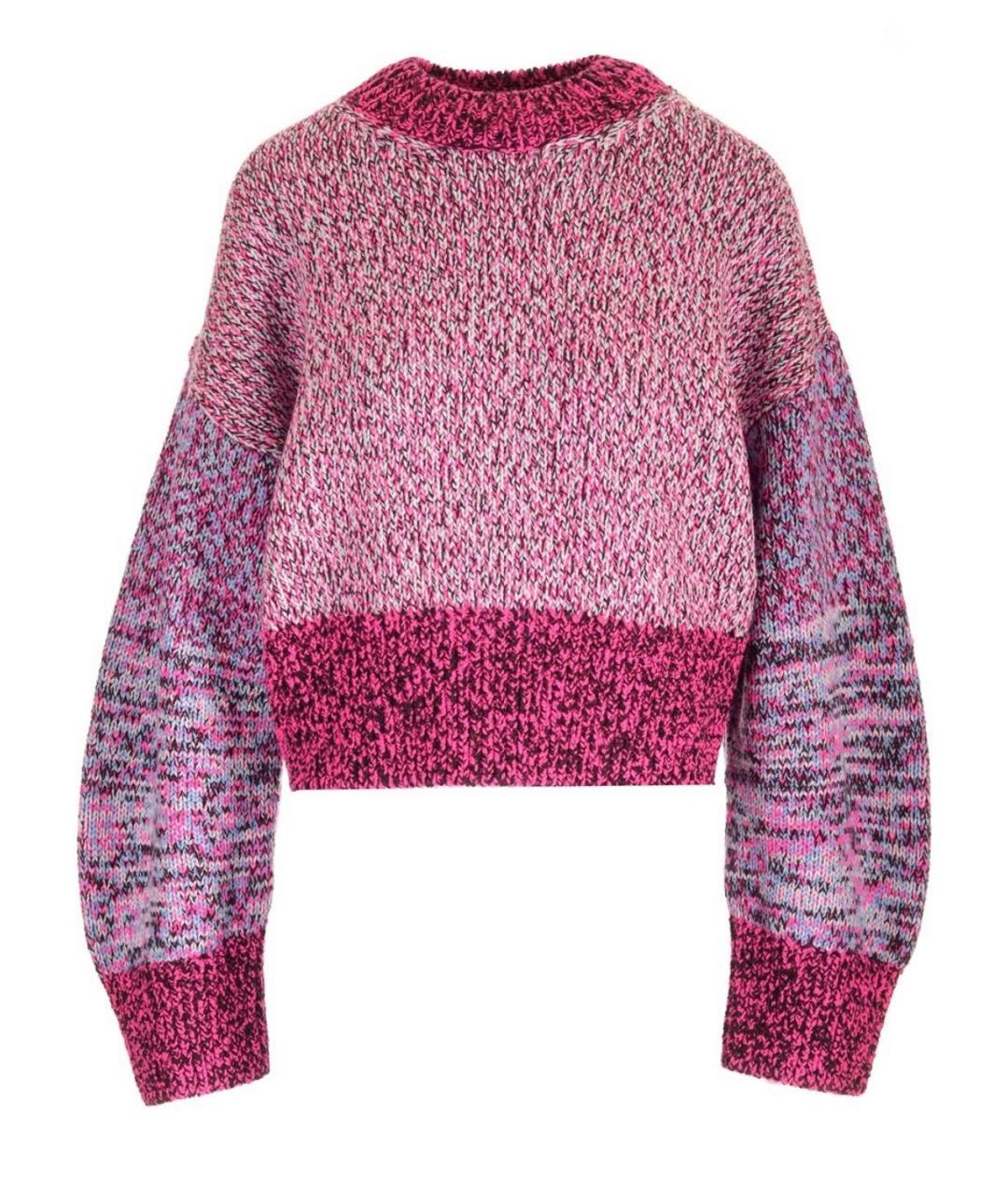 LOEWE Розовый хлопковый джемпер / свитер, фото 1