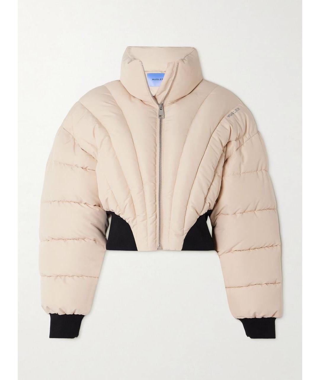 MUGLER Бежевая куртка, фото 7