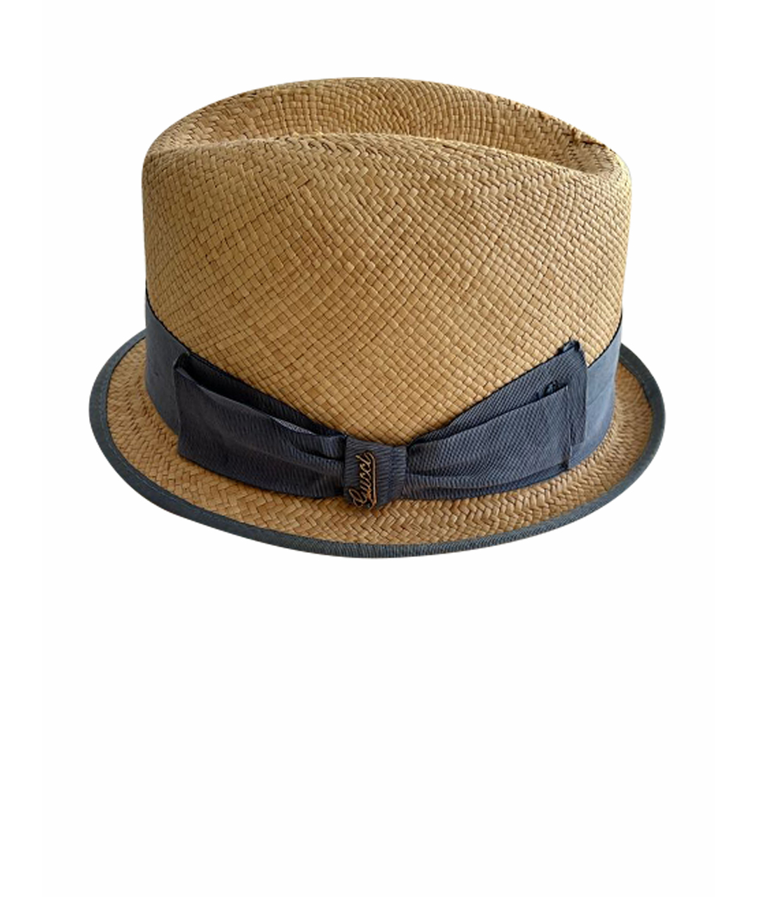 GUCCI Бежевая соломенная шляпа, фото 1