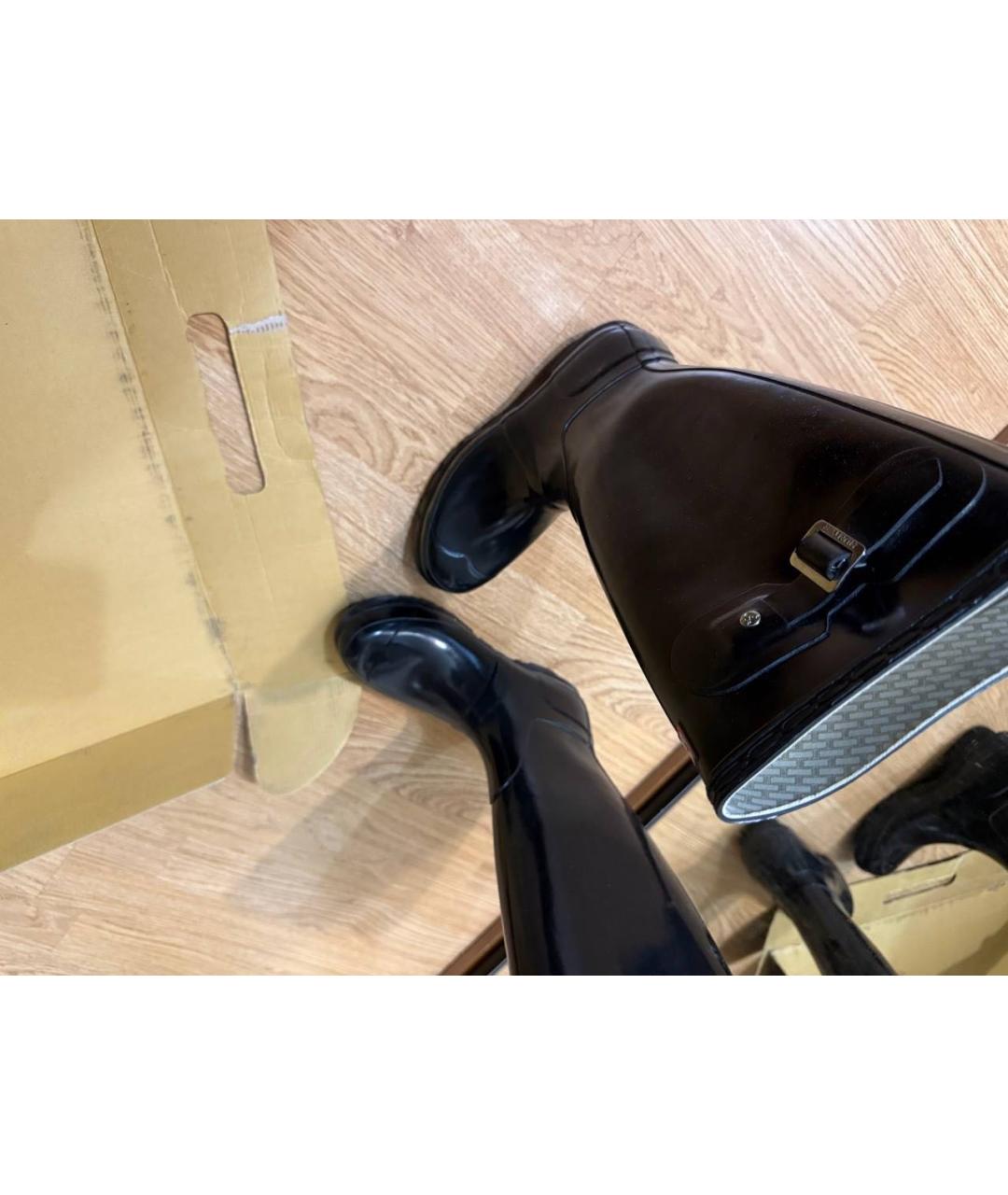 HUNTER Черные резиновые сапоги, фото 2