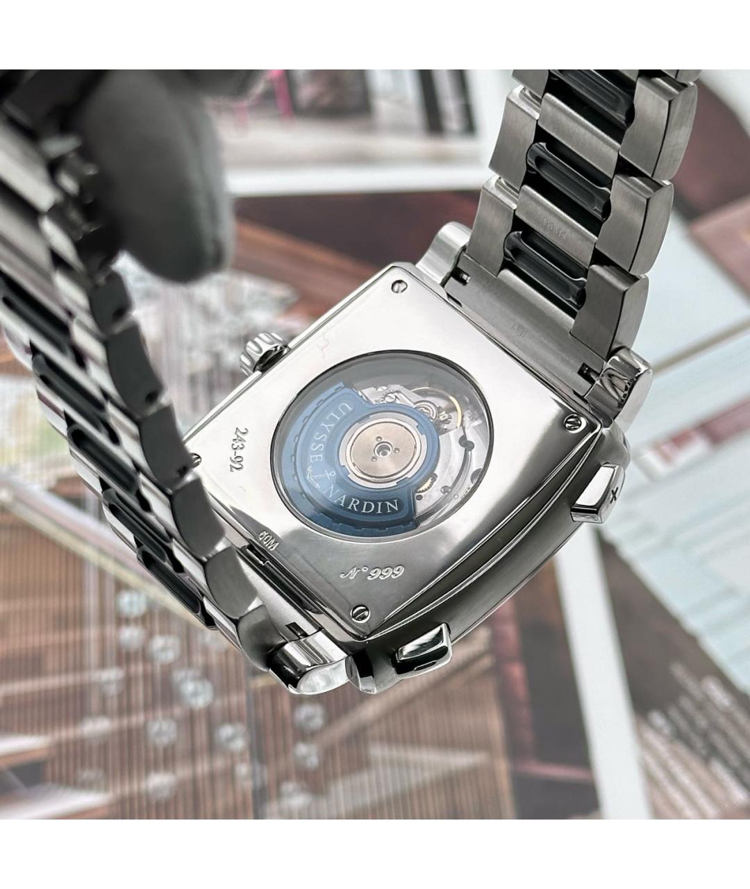 Ulysse Nardin Серебряные часы, фото 2