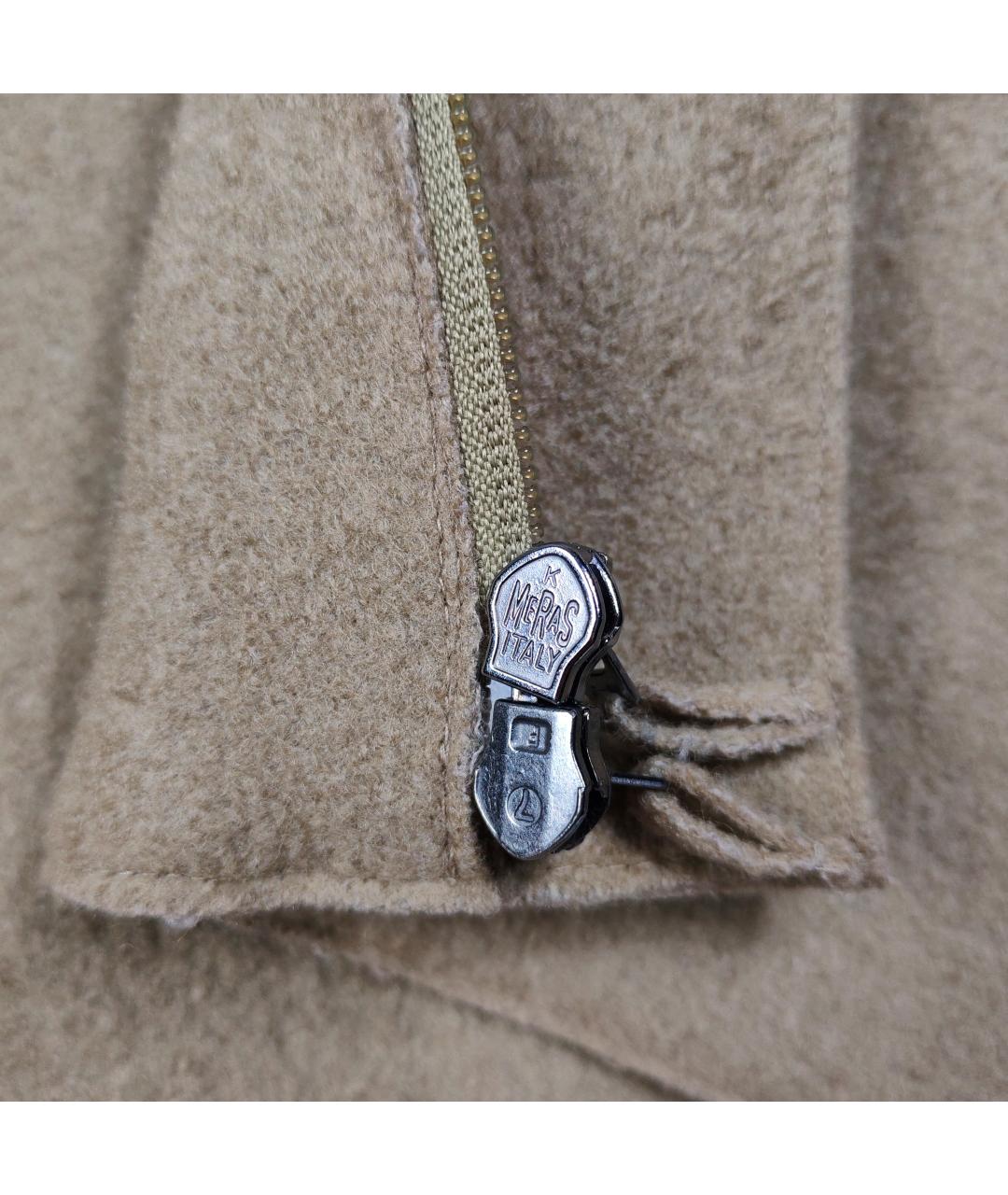 CERRUTI 1881 Бежевое шерстяное пальто, фото 6