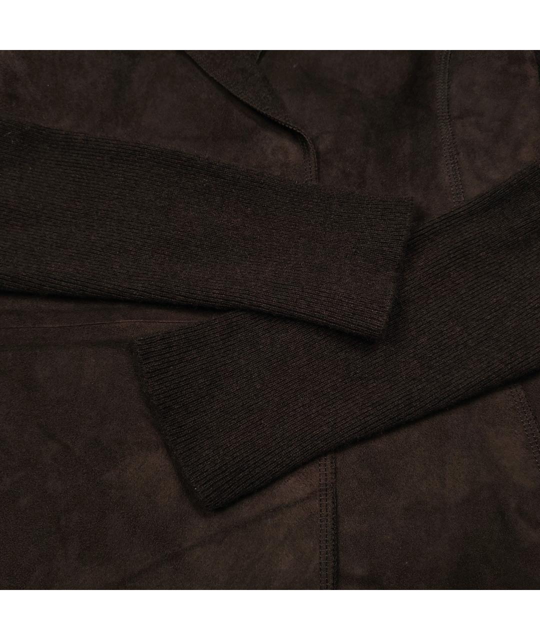 BRUNELLO CUCINELLI Коричневый кашемировый кардиган, фото 6