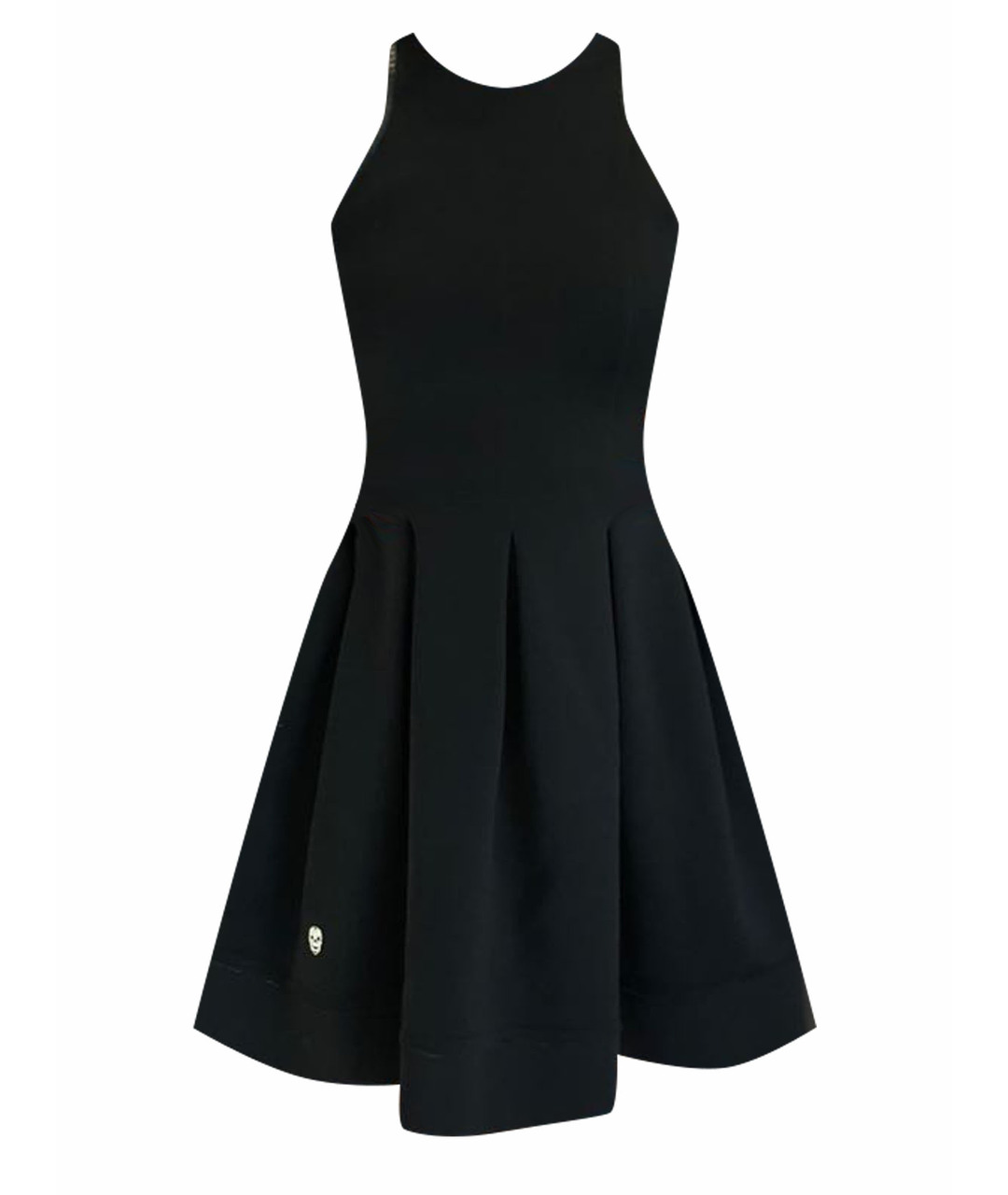 PHILIPP PLEIN Черное полиэстеровое повседневное платье, фото 1