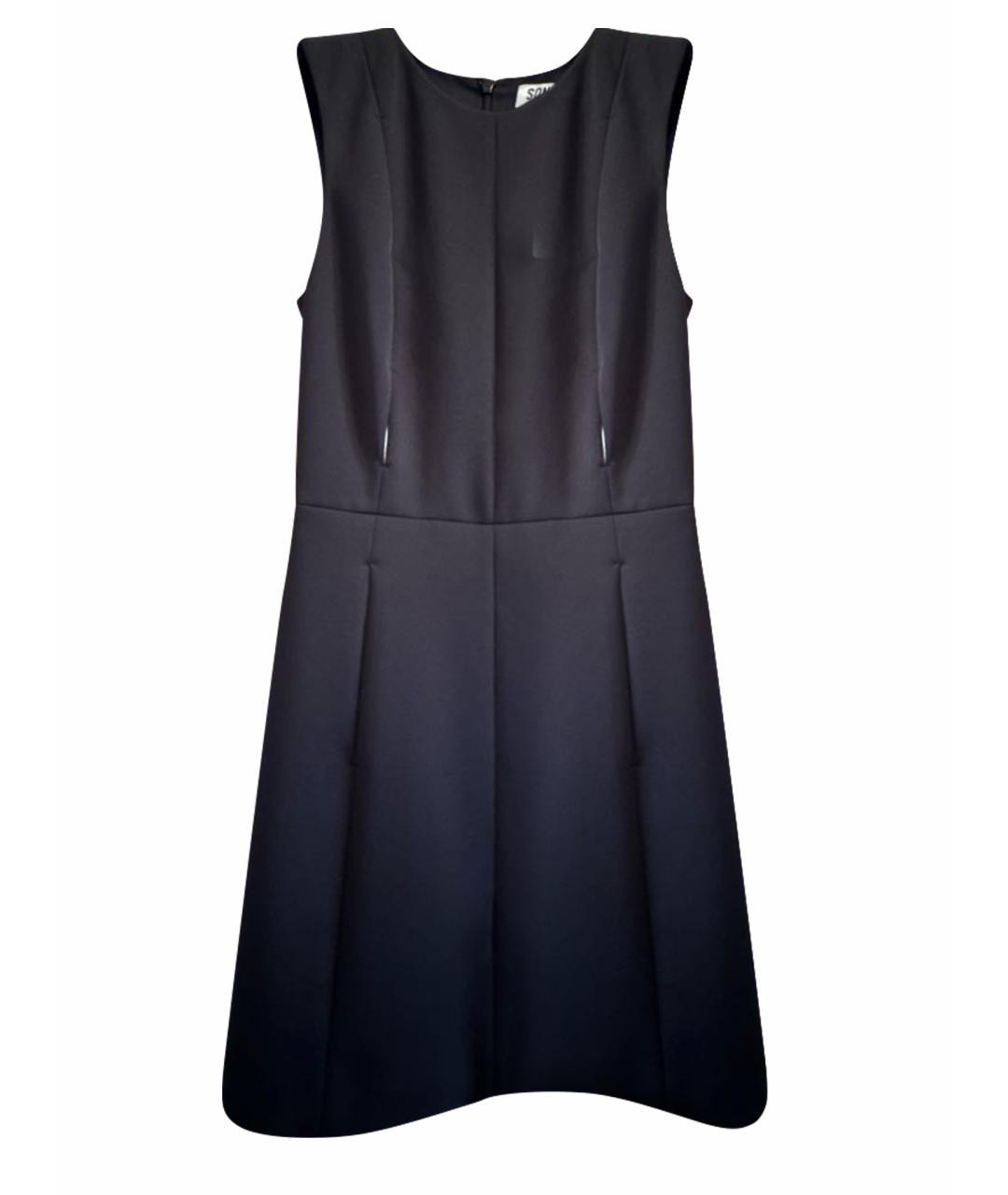 SONIA RYKIEL Черное полиэстеровое коктейльное платье, фото 1