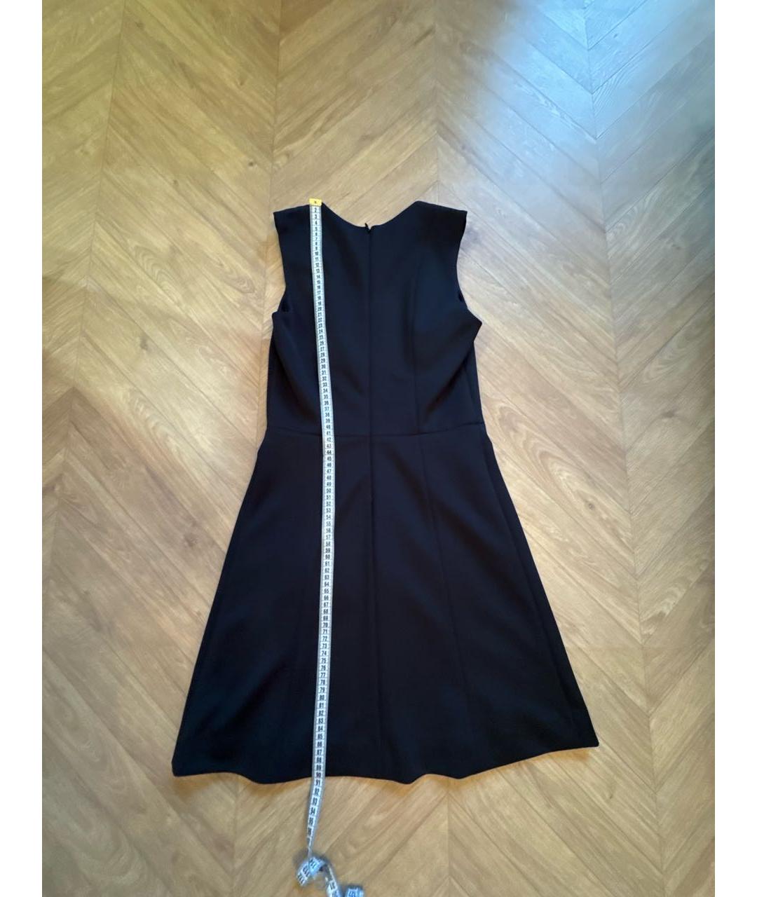 SONIA RYKIEL Черное полиэстеровое коктейльное платье, фото 2