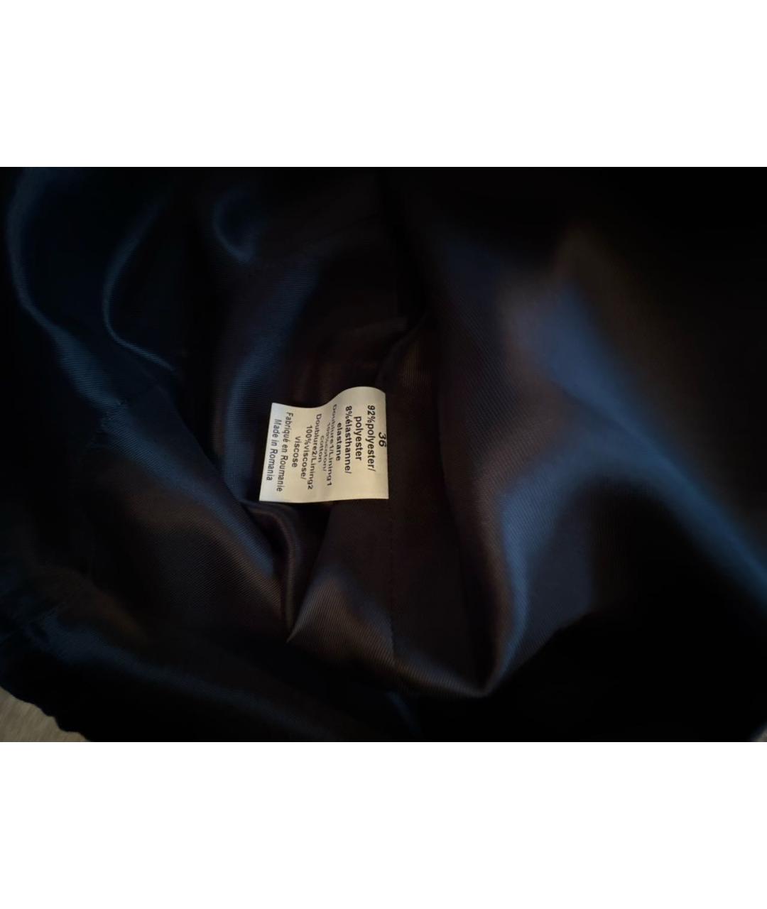 SONIA RYKIEL Черное полиэстеровое коктейльное платье, фото 5