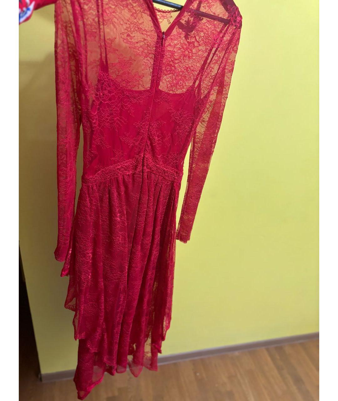 ERMANNO SCERVINO Красное вечернее платье, фото 2