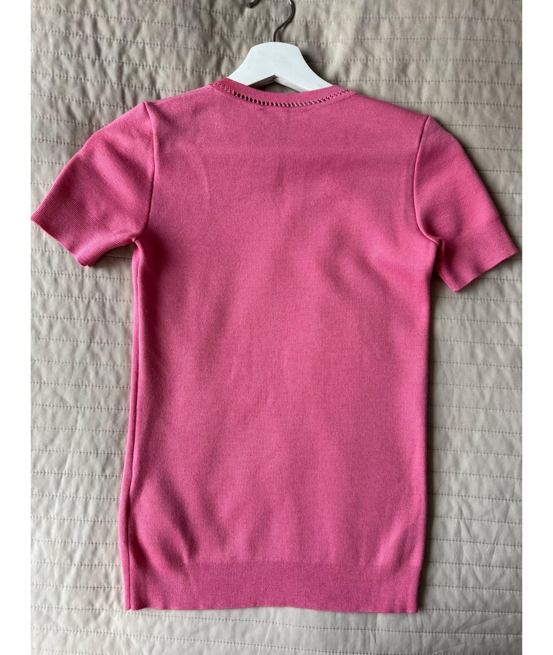 GUCCI Розовый кашемировый джемпер / свитер, фото 2