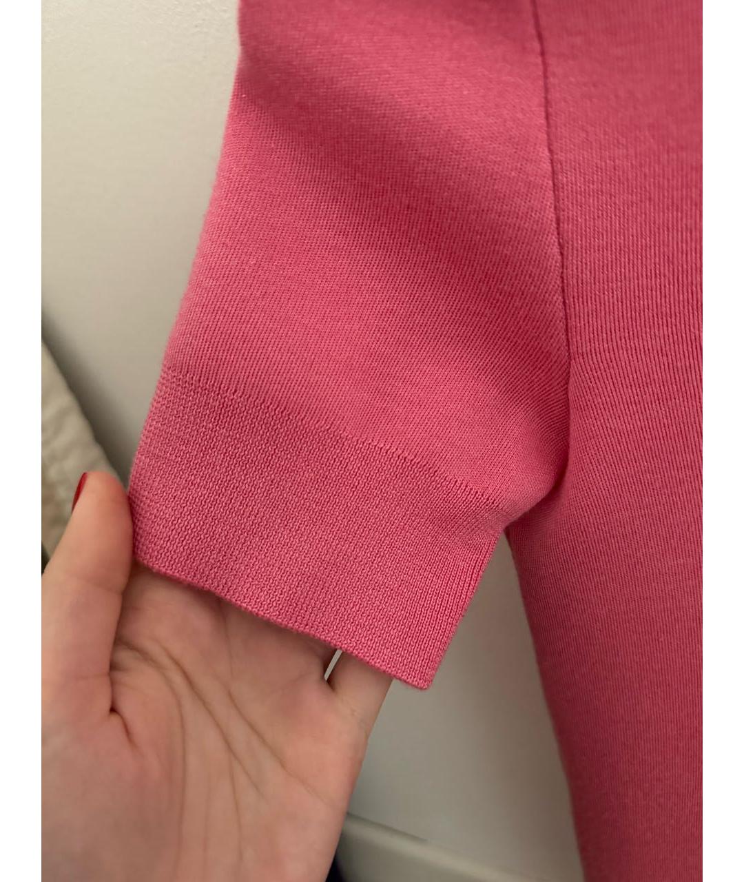 GUCCI Розовый кашемировый джемпер / свитер, фото 4