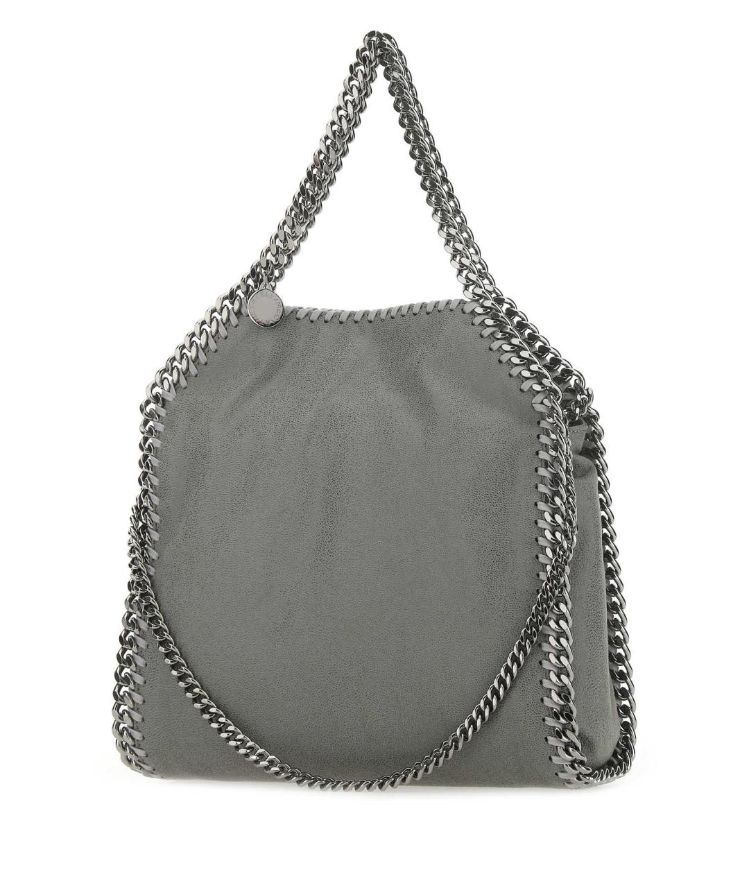 STELLA MCCARTNEY Серая сумка тоут из искусственной кожи, фото 2