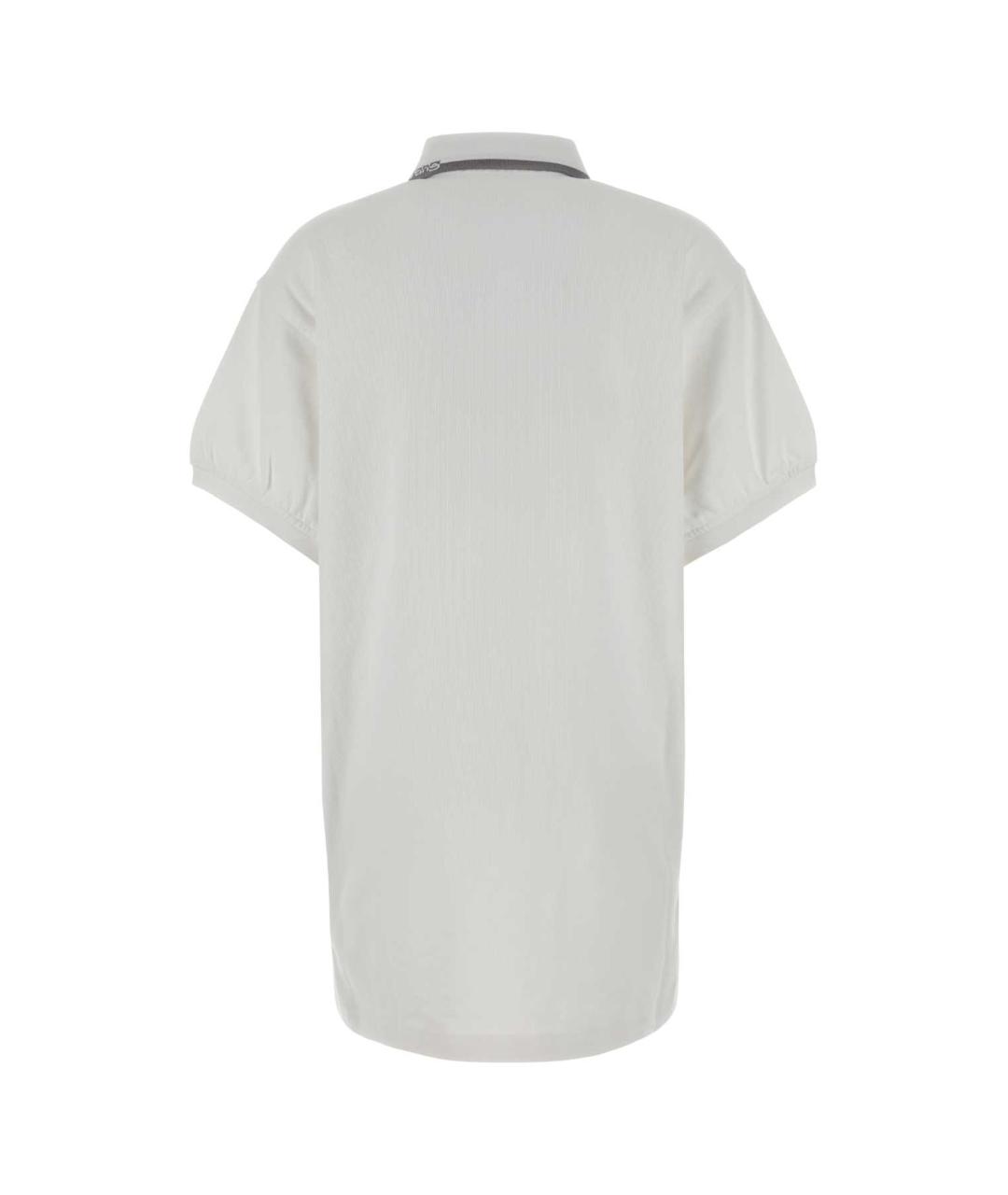 T BY ALEXANDER WANG Белое хлопковое повседневное платье, фото 2