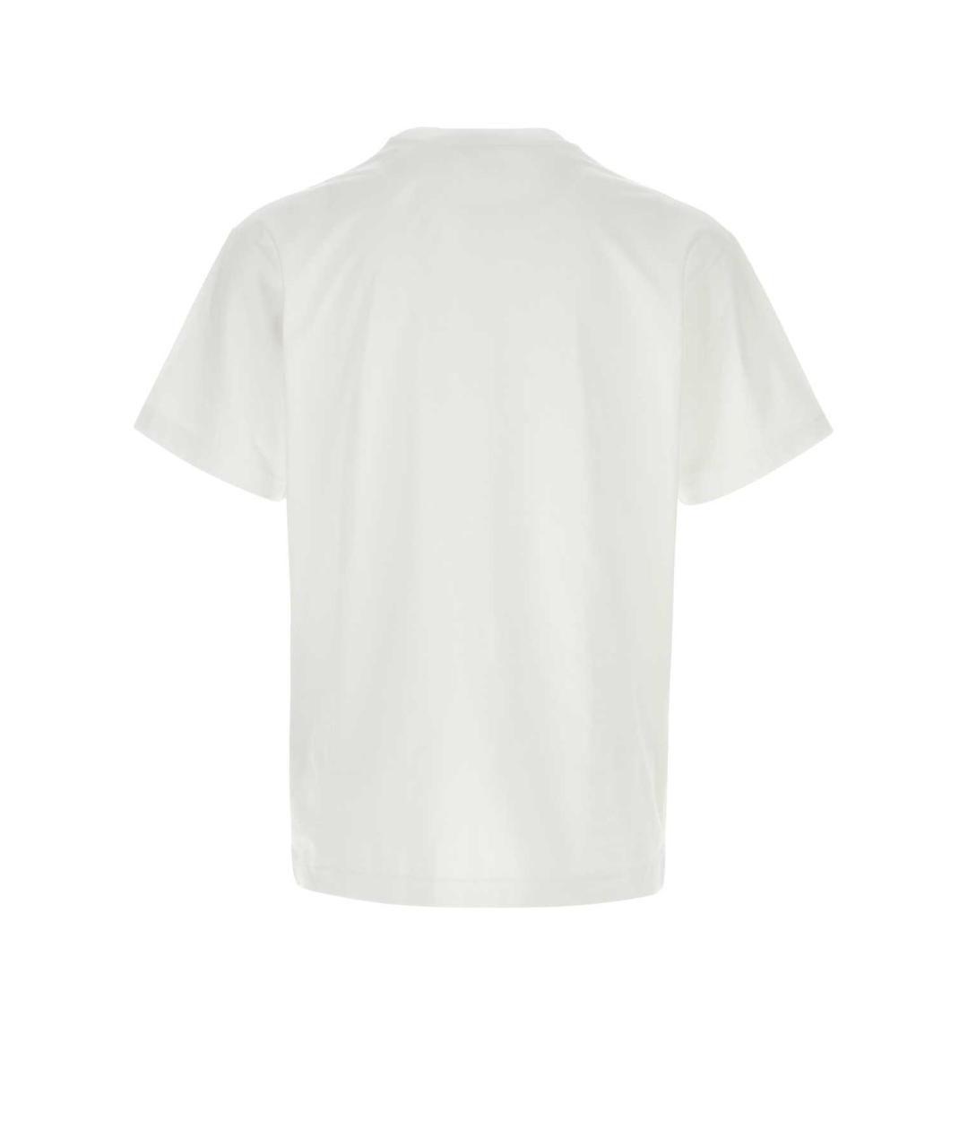 GUCCI Белая хлопковая футболка, фото 2