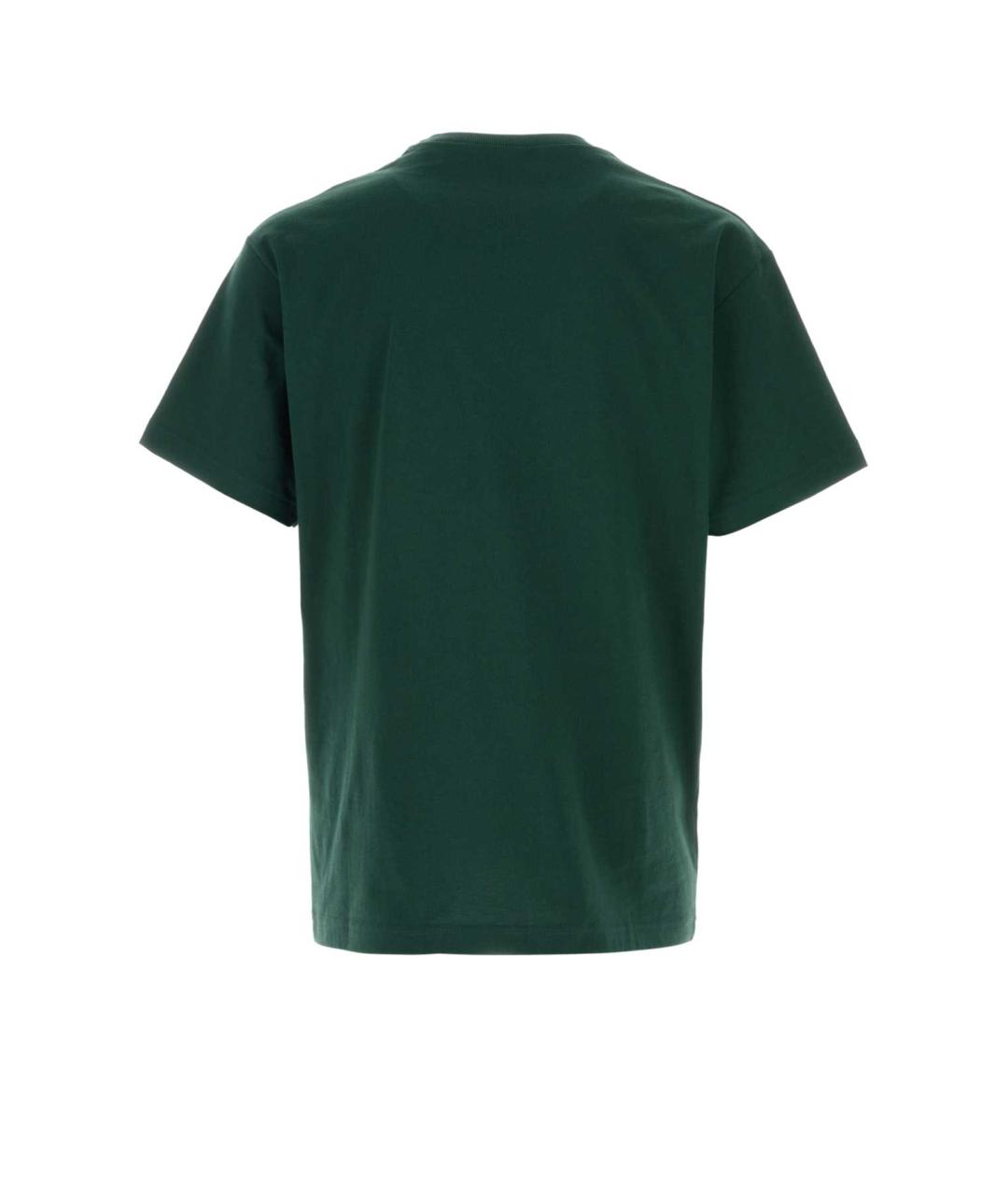 GUCCI Зеленая хлопковая футболка, фото 2