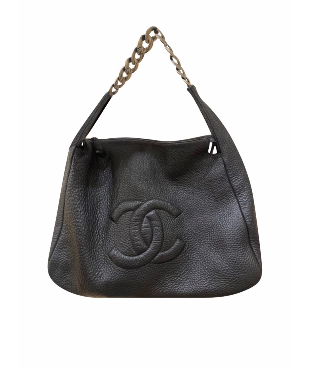 CHANEL Черная сумка тоут, фото 1