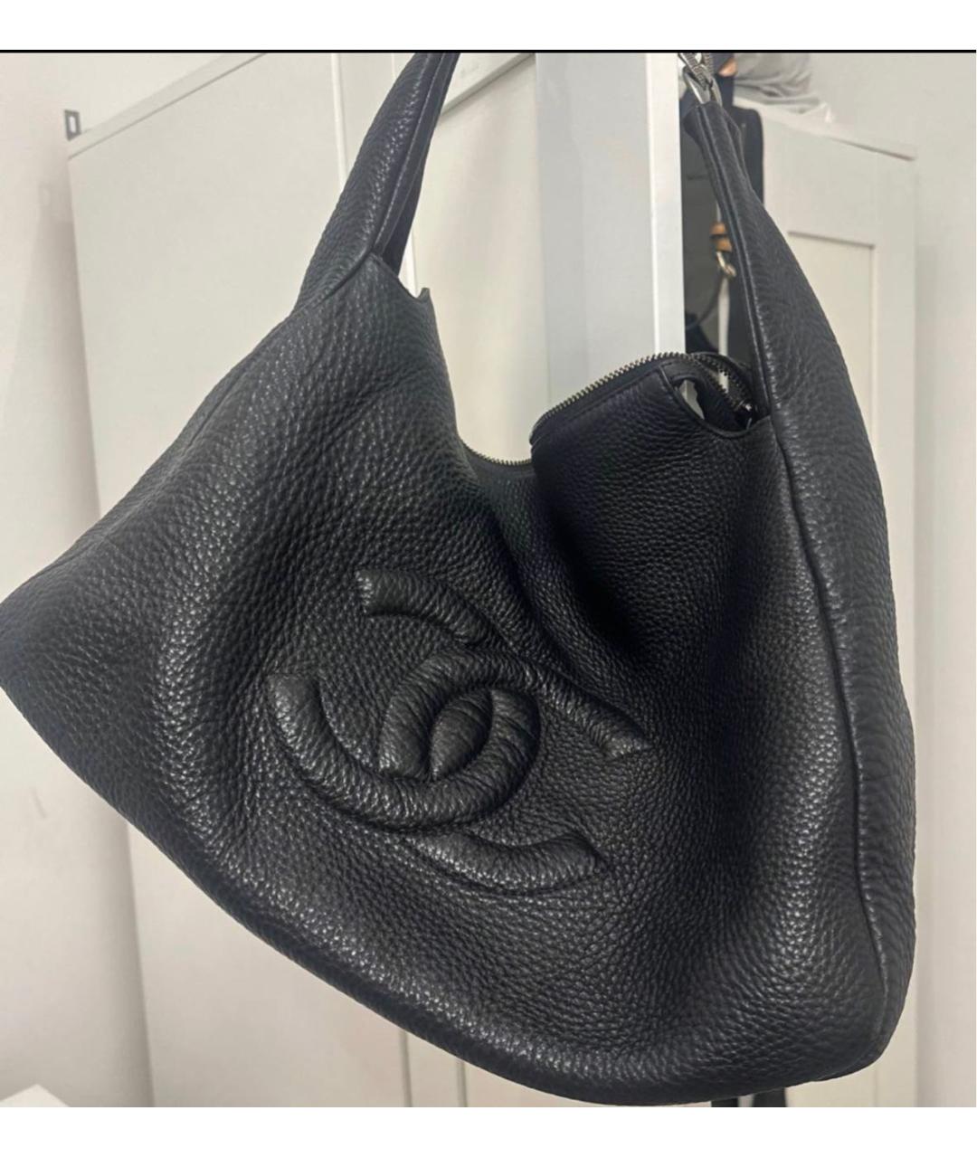 CHANEL Черная сумка тоут, фото 2