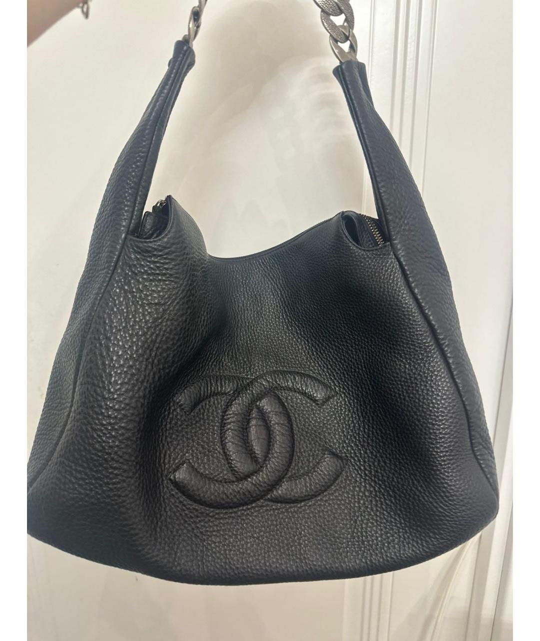 CHANEL Черная сумка тоут, фото 3