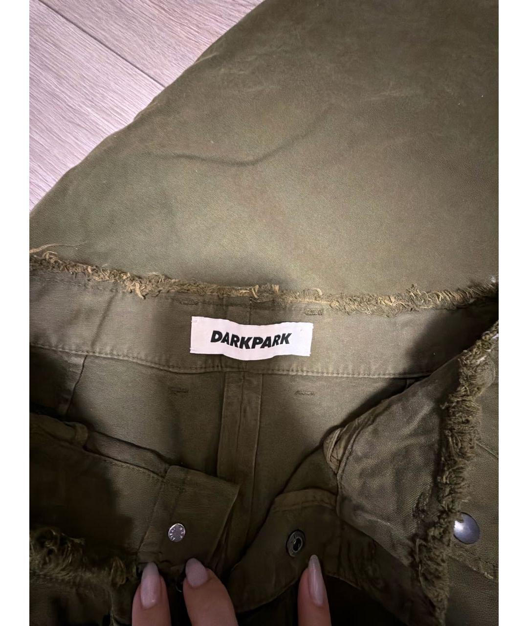 DARKPARK Хаки хлопковые брюки широкие, фото 3