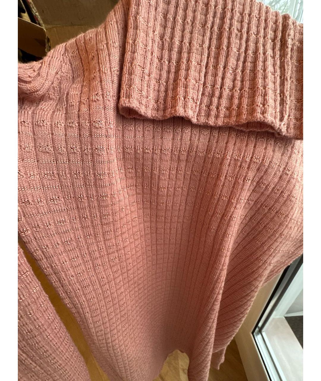 M MISSONI Розовая шерстяная водолазка, фото 5