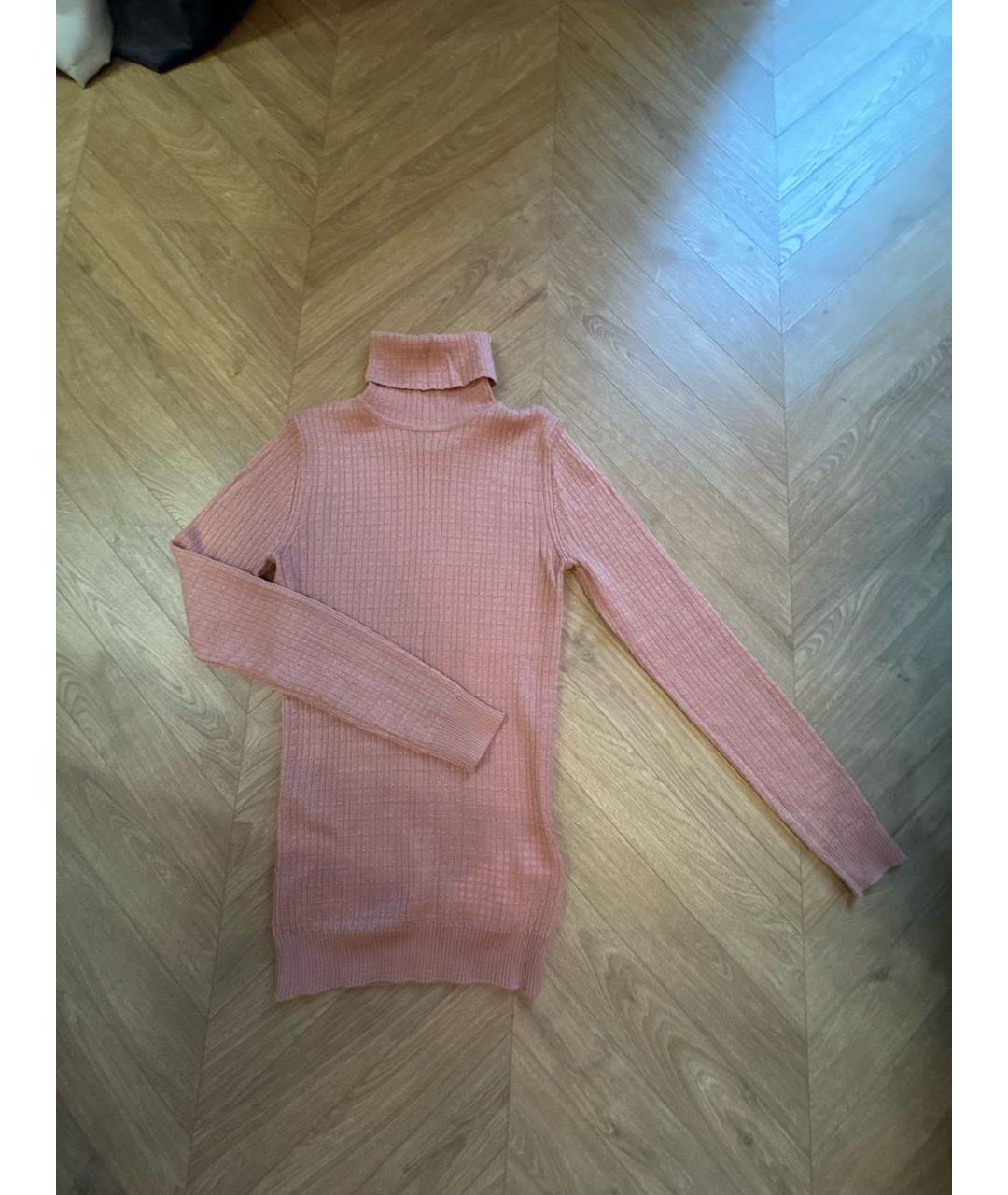 M MISSONI Розовая шерстяная водолазка, фото 6