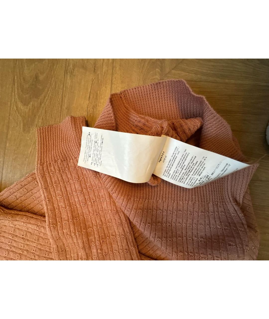 M MISSONI Розовая шерстяная водолазка, фото 4