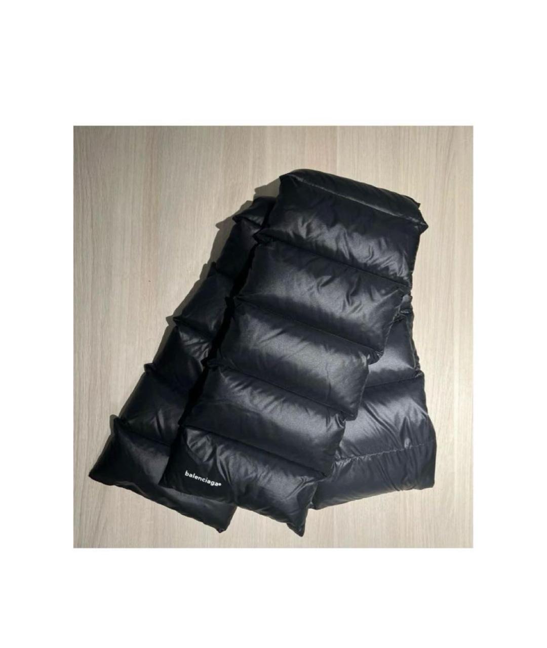 BALENCIAGA Черный пуховик, фото 3