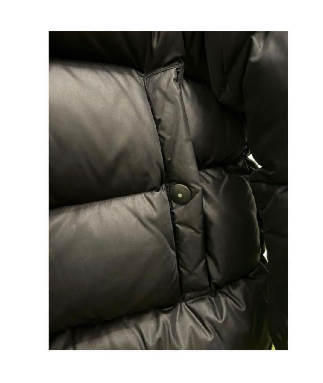 BALENCIAGA Черный пуховик, фото 4