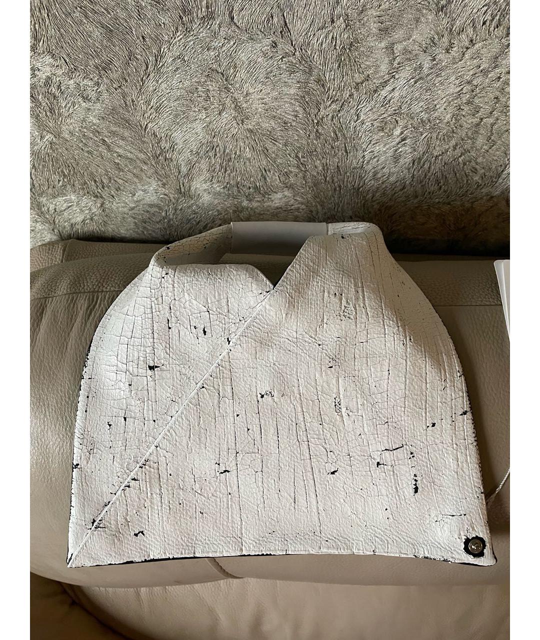 MM6 MAISON MARGIELA Мульти кожаная сумка с короткими ручками, фото 5