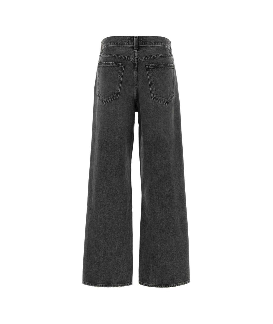 AGOLDE Серые хлопковые прямые джинсы, фото 2