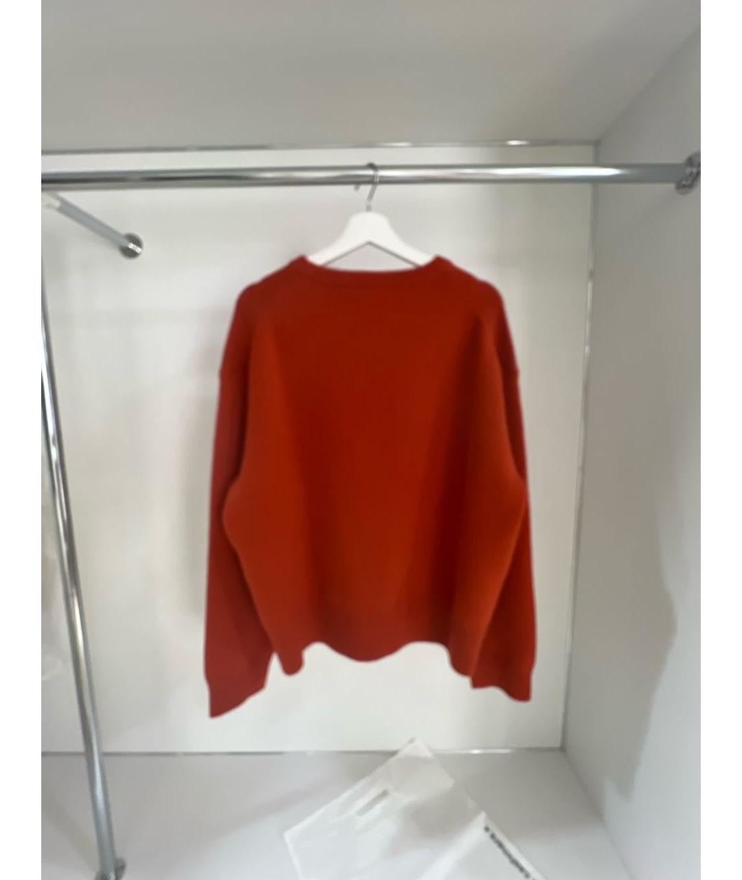 EXTREME CASHMERE Оранжевый кашемировый джемпер / свитер, фото 2