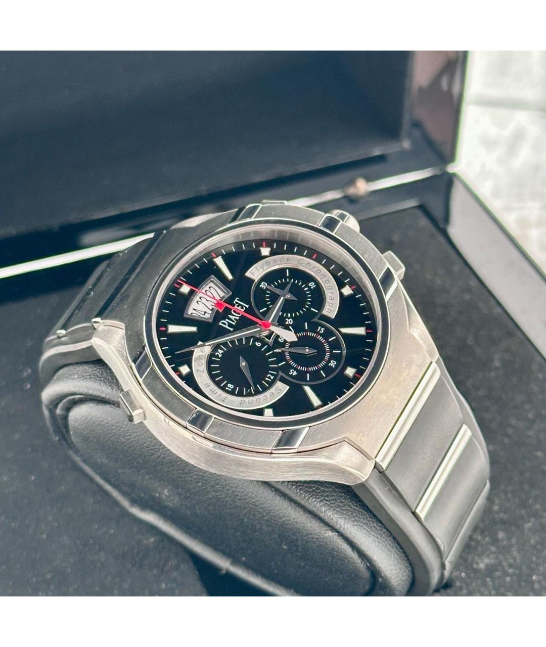 PIAGET Черные титановые часы, фото 5