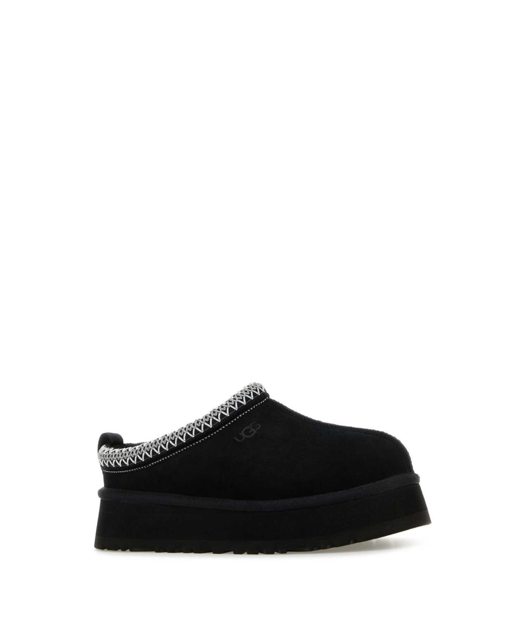 UGG AUSTRALIA Черные замшевые мюли, фото 2