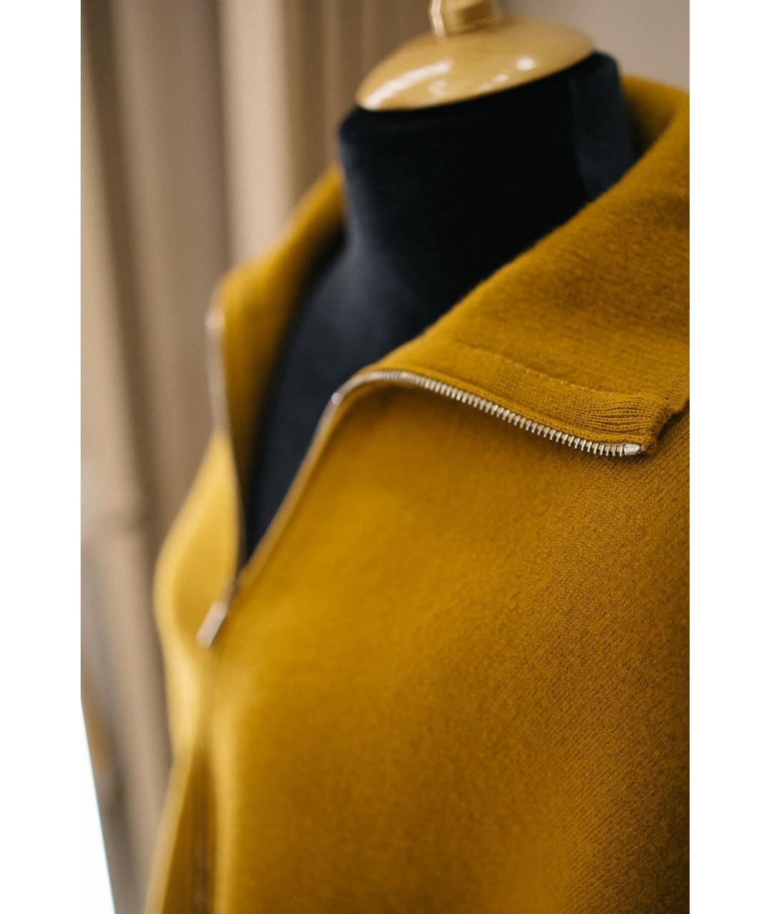 GENTRY PORTOFINO Горчичный кашемировый джемпер / свитер, фото 5