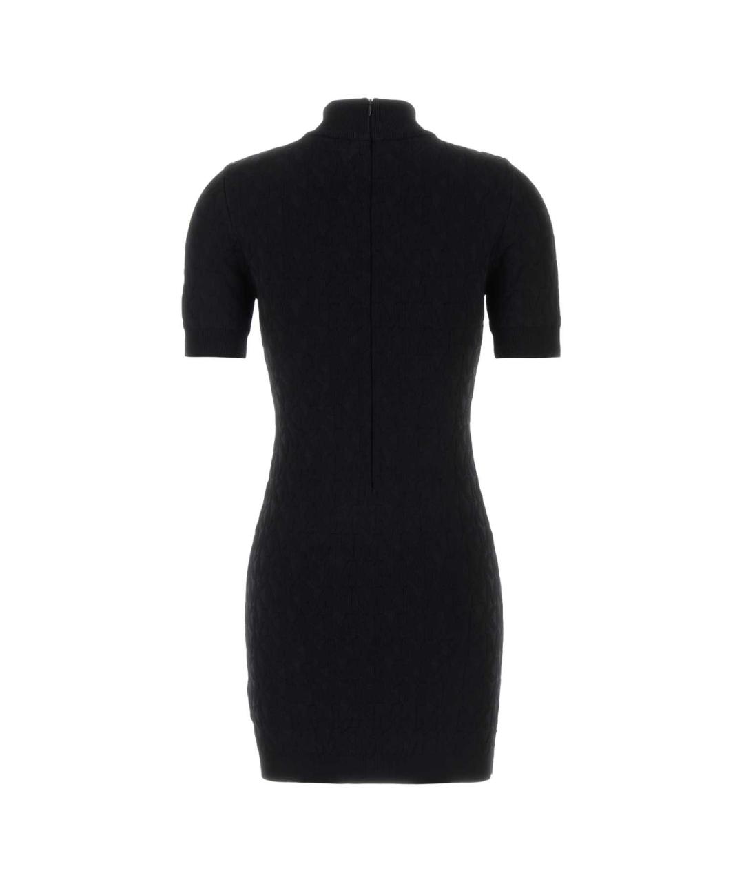 MICHAEL KORS Черное вискозное повседневное платье, фото 2