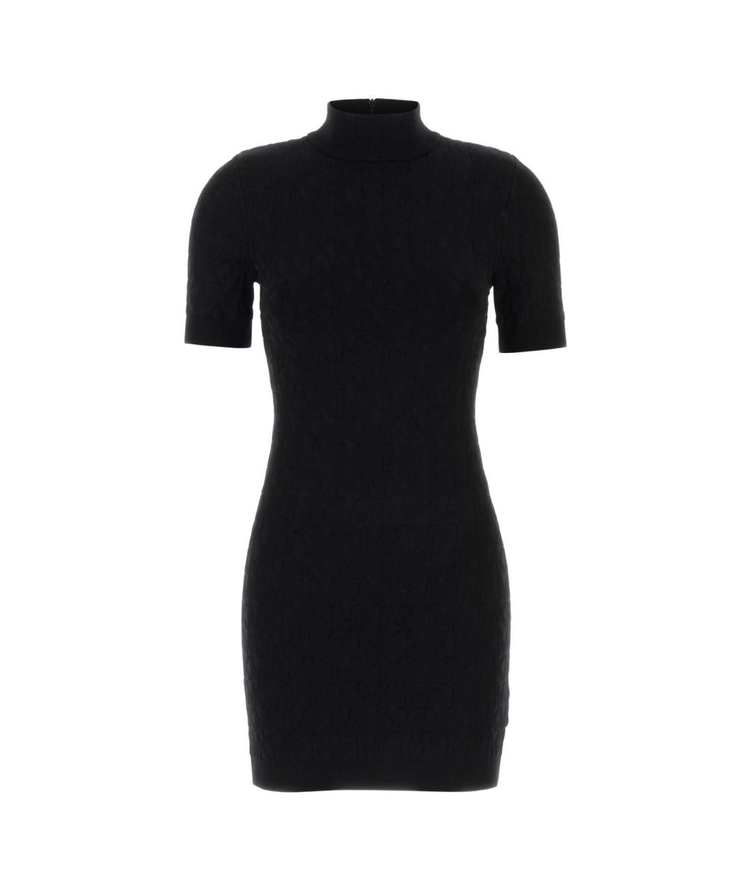 MICHAEL KORS Черное вискозное повседневное платье, фото 1