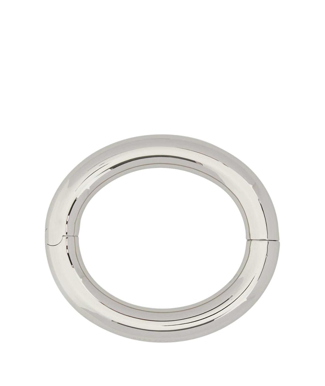 MM6 MAISON MARGIELA Серебрянный металлический браслет, фото 1