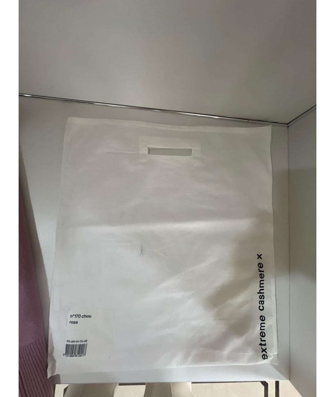 EXTREME CASHMERE Розовый кашемировый кардиган, фото 6
