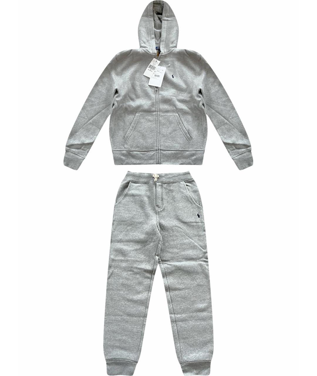 POLO RALPH LAUREN Серый хлопковый комплект, фото 1