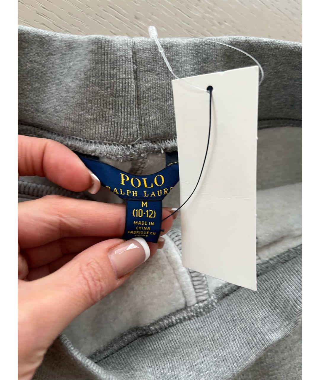 POLO RALPH LAUREN Серый хлопковый комплект, фото 5