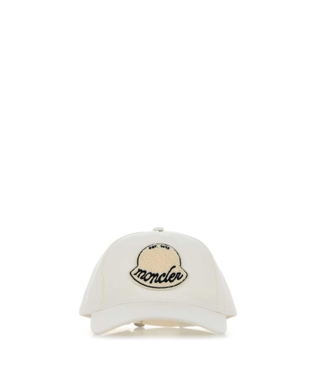 MONCLER Бежевая хлопковая кепка/бейсболка, фото 1