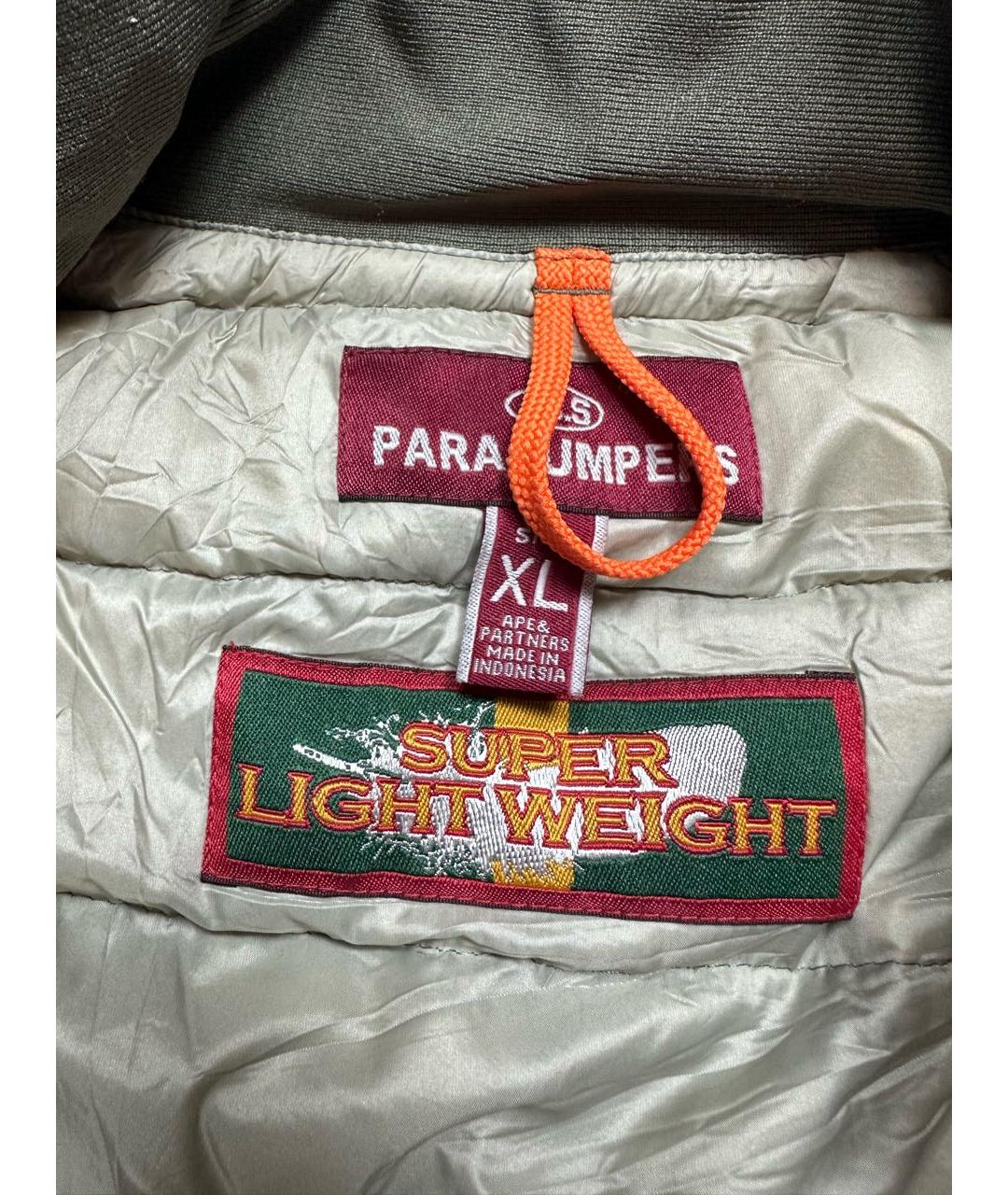 PARAJUMPERS Зеленый полиэстеровый жилет, фото 4