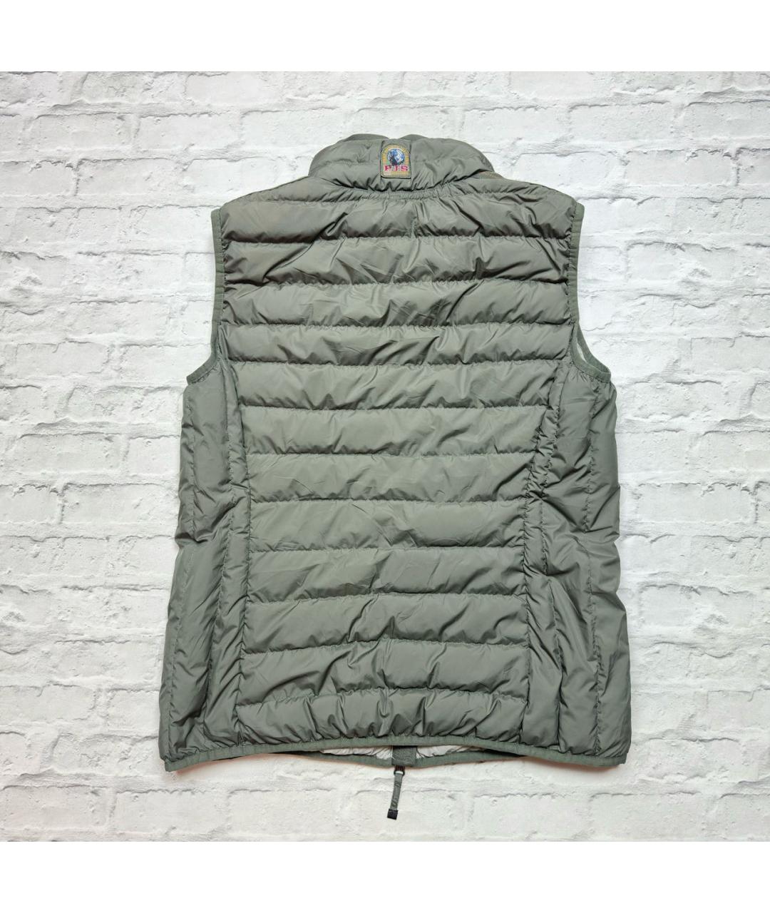 PARAJUMPERS Зеленый полиэстеровый жилет, фото 3