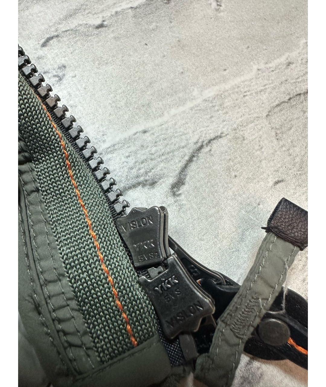 PARAJUMPERS Зеленый полиэстеровый жилет, фото 6