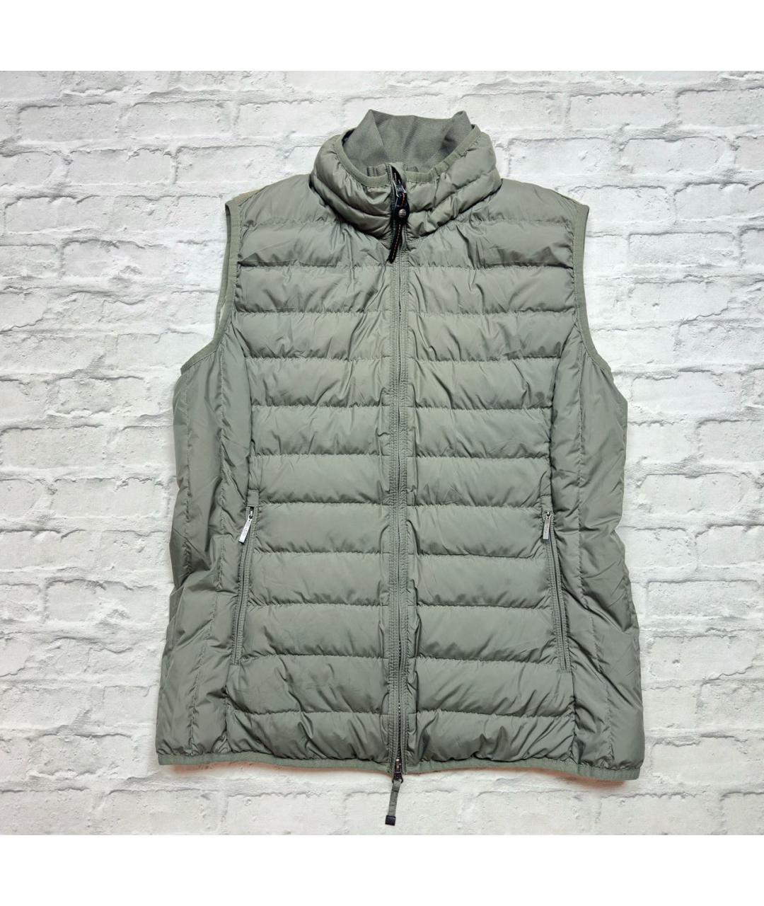 PARAJUMPERS Зеленый полиэстеровый жилет, фото 9