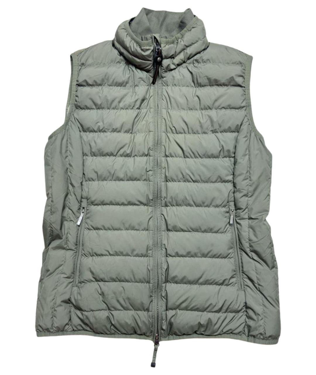 PARAJUMPERS Зеленый полиэстеровый жилет, фото 1