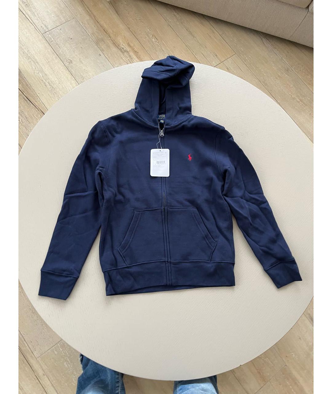 POLO RALPH LAUREN Темно-синий хлопковый комплект, фото 2