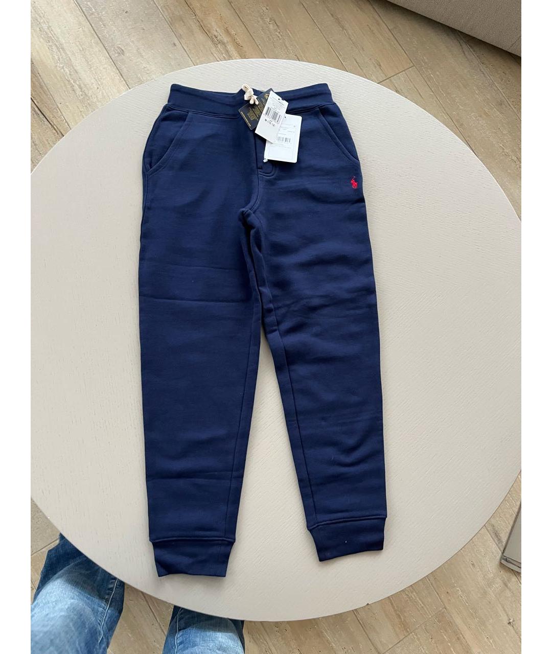POLO RALPH LAUREN Темно-синий хлопковый комплект, фото 4