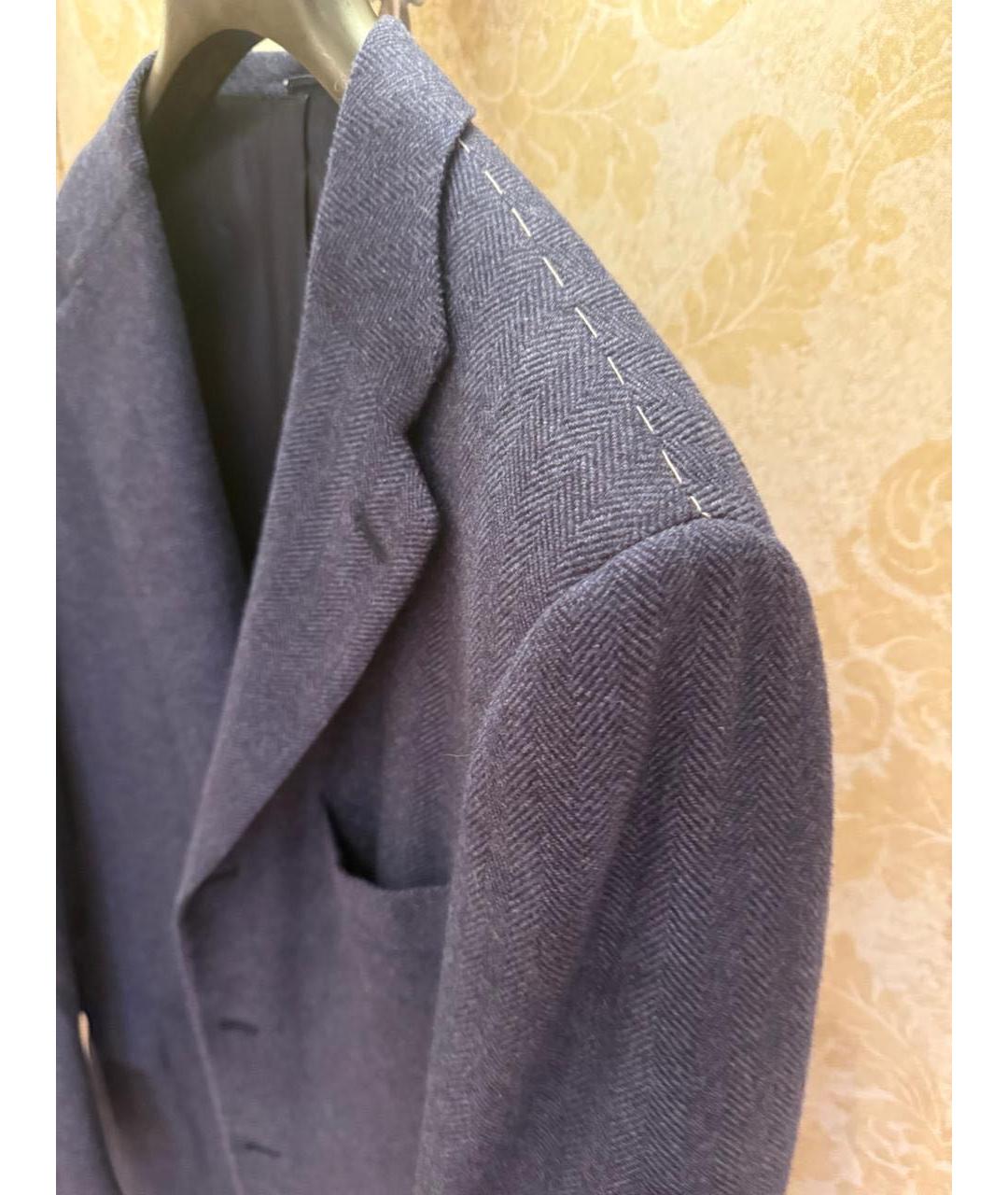 KITON Серый кашемировый пиджак, фото 3